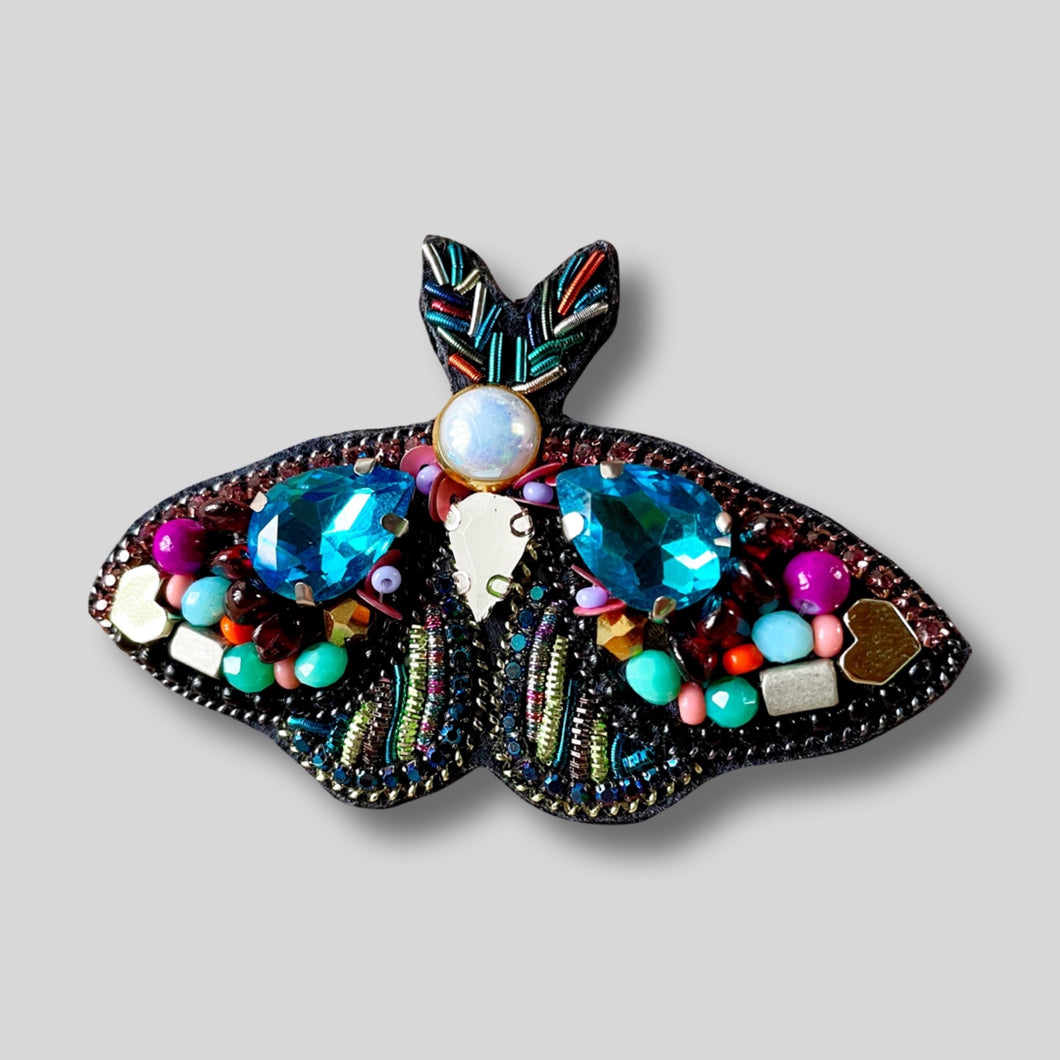 Mystical Moth Brooch