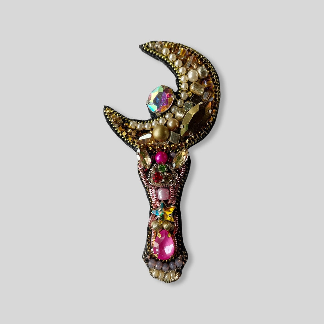 Moonlight Stick Brooch